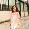 louis louise henrietta baby dress vichy pink