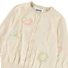 molo brody knit baby cardigan pastel flora