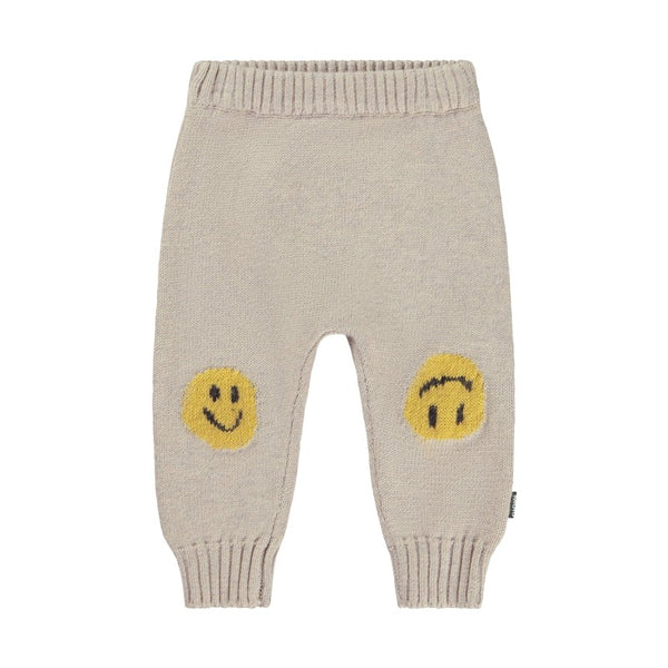 front of the molo sol baby knit pants ridge