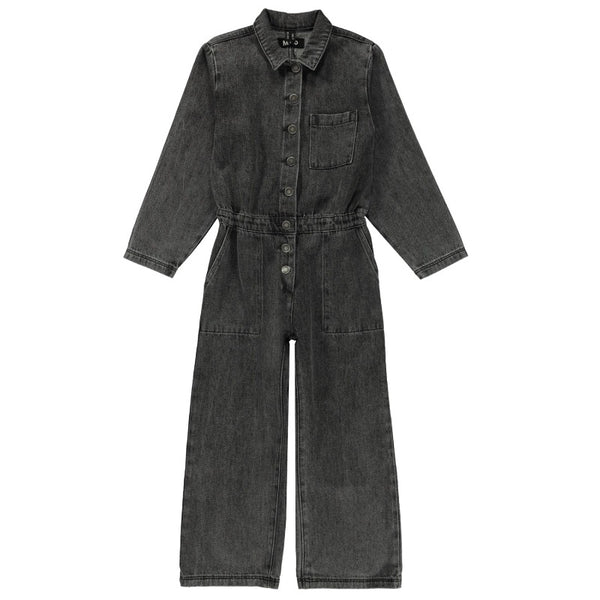 molo angie jumpsuit washed grey