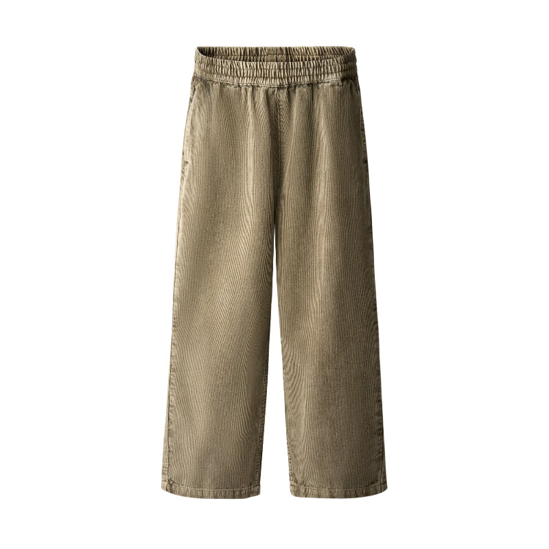 molo aster pants washed bark