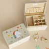 rainbow unicorn large jewelry box