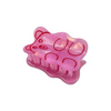mini pink bummy bear hair claw clip