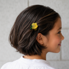 mini lemon hair claw clip