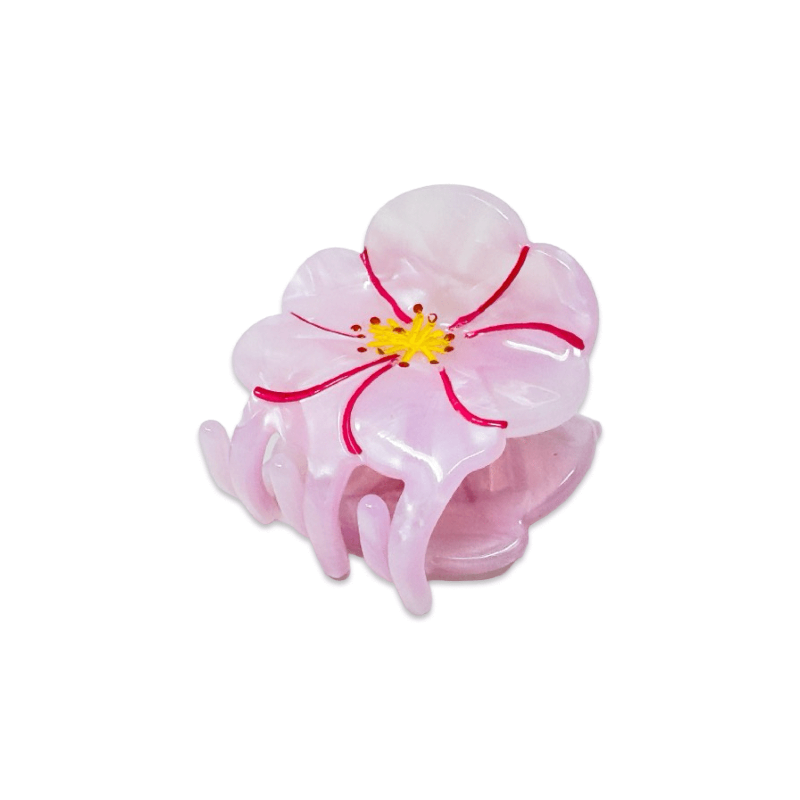 cherry blossom hair claw clip