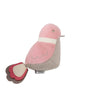 pamplemousse peluches musical bird rose