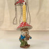 mushroom gnome cake topper