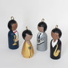 the jazz cats ornaments set