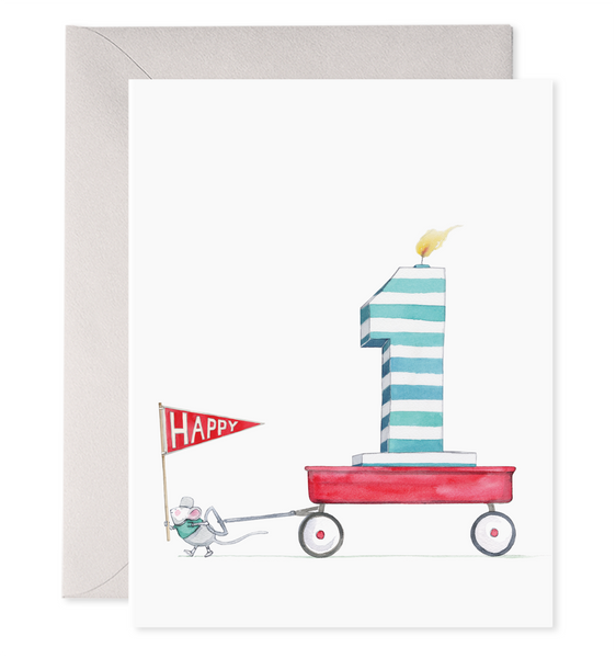 1st birthday card