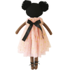alimrose halle ballerina doll dark brown