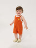 bobo choses flying oranges baby playsuit orange