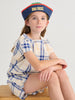 bobo choses fun tartan top off-white