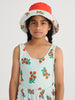 bobo choses juicy tomatoes all over reversible bucket hat blue