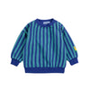 bobo choses booo bo choses tag stripes baby sweatshirt blue