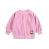 bobo choses booo bo choses tag velvet baby sweatshirt pink