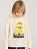 bobo choses big tooth lemon t-shirt off-white
