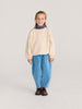 bobo choses beast sweatshirt beige
