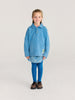 bobo choses beast tag polo sweatshirt light blue