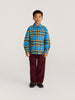 bobo choses curious owl corduroy pants burgundy