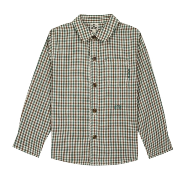bonton sunday shirt mini check