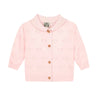 bonton lilou baby cardigan rose