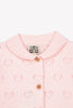 bonton lilou baby cardigan rose