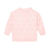 bonton lilou baby cardigan rose