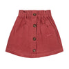 bonton polka corduroy skirt rose