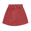 bonton elizabeth corduroy skirt rose
