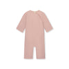 gray label baby playsuit faded pink