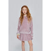 mipounet aurora velvet skirt mauve