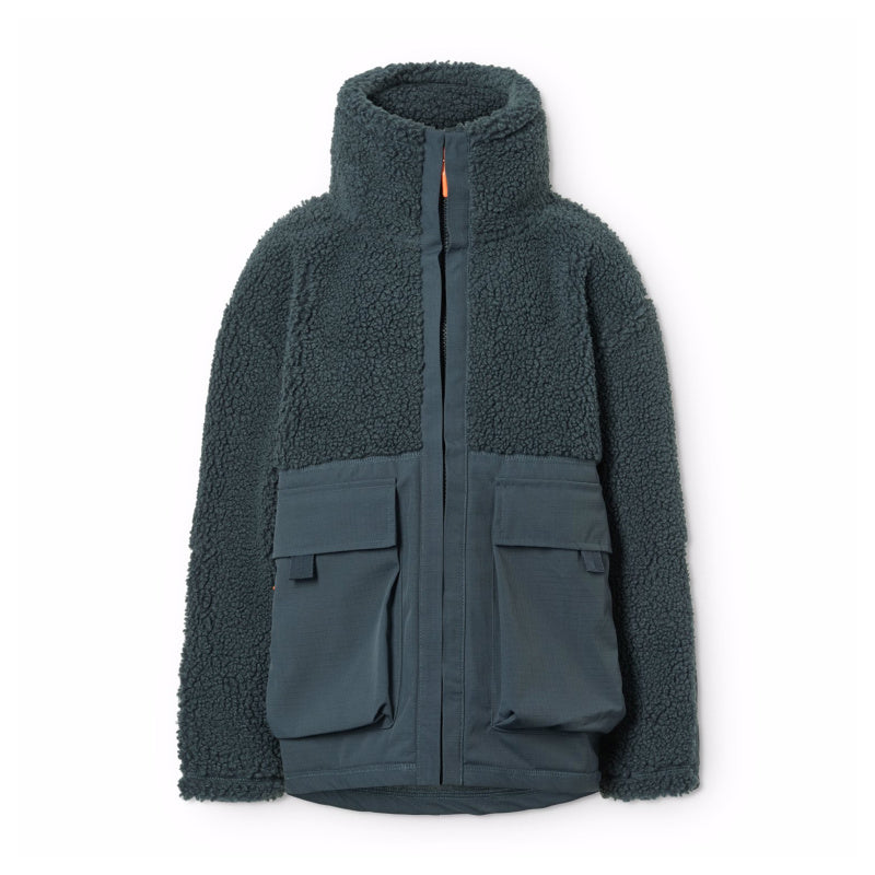 molo utha fleece jacket night navy