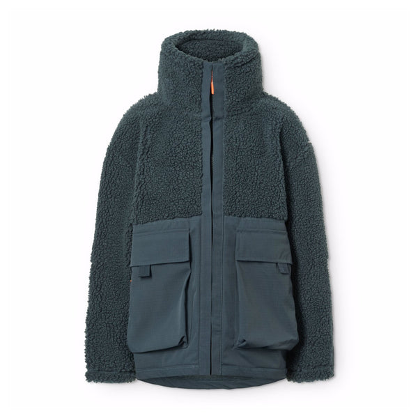 molo utha fleece jacket night navy