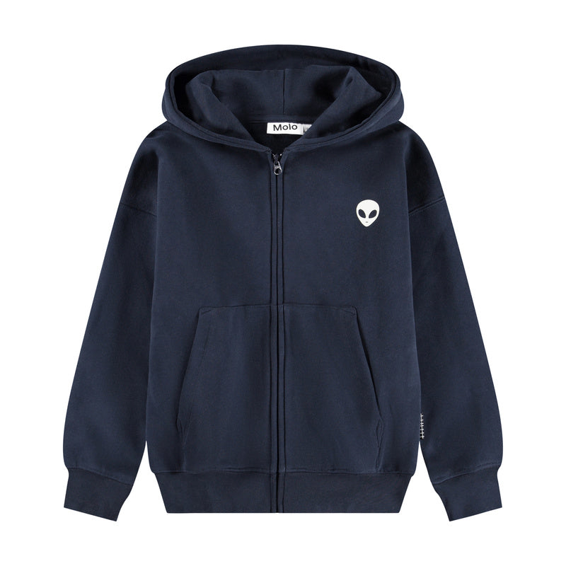 molo marley hoodie galaxy blue