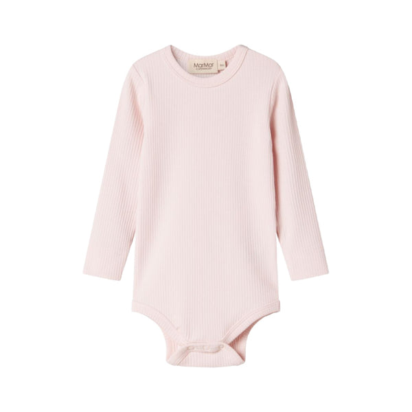 marmar copenhagen long sleeve baby body rosa