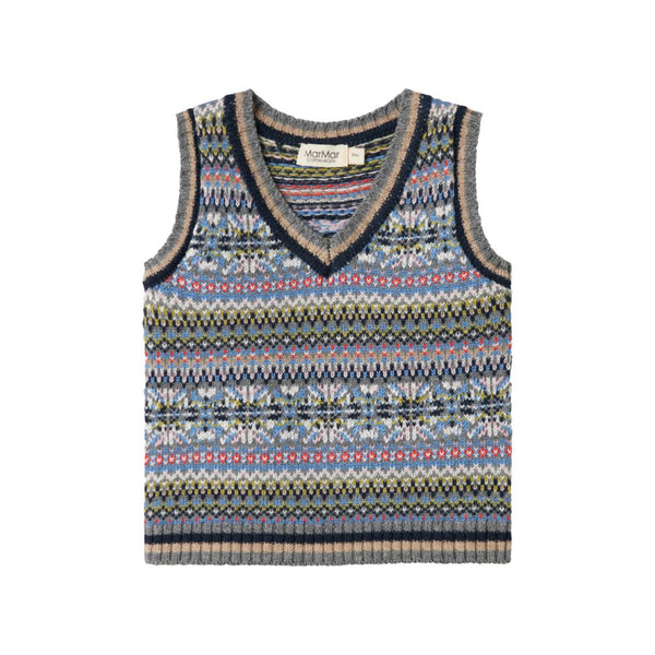marmar copenhagen taj baby vest fair isle