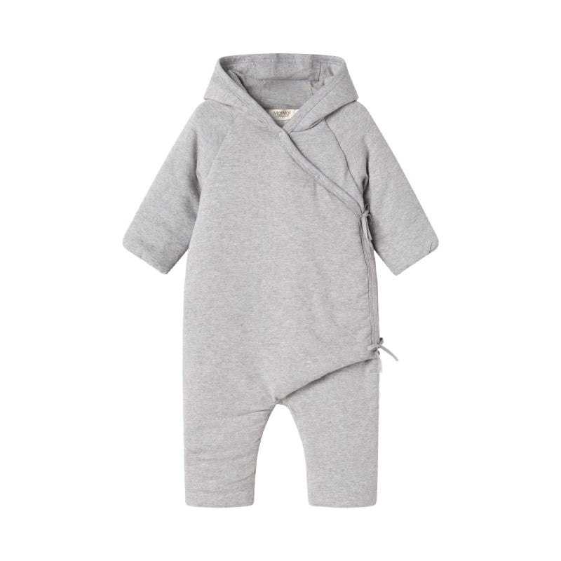 marmar copenhagen rex padded baby romper grey