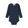 marmar copenhagen long sleeve baby body pilot navy