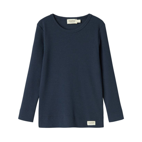 marmar copenhagen long sleeve tee pilot navy