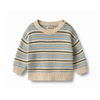 wheat harlow baby sweater off white