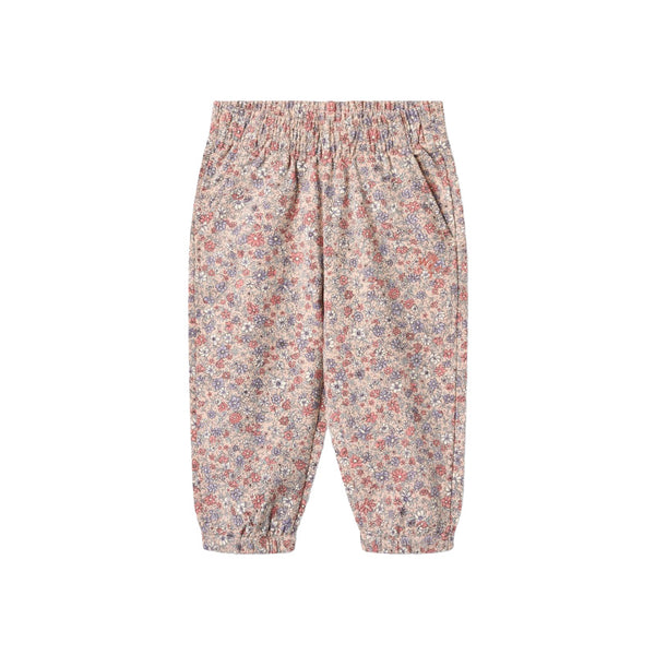 wheat chevy baby sweatpants rose dust flowers