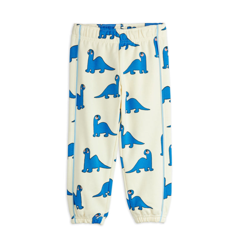 mini rodini dino aop sweatpants off-white