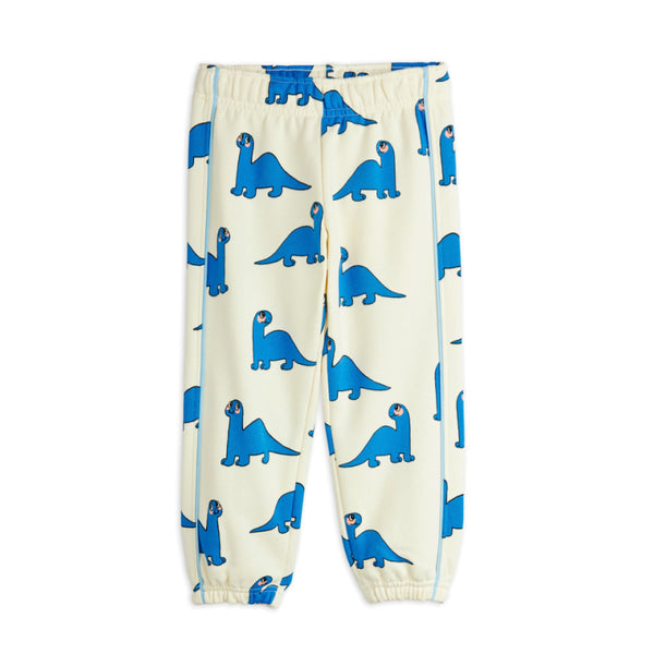 mini rodini dino aop sweatpants off-white