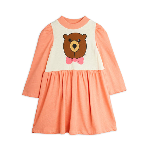 Children's dress with bear design 
