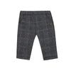 tartine et chocolat baby checked pants grey