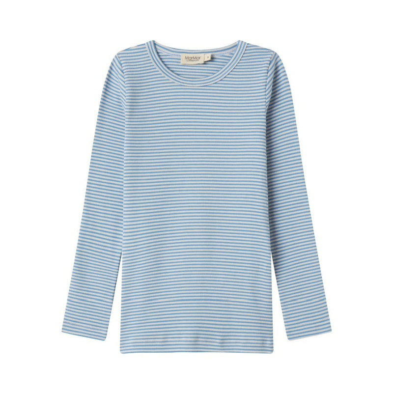 marmar copenhagen tani long sleeve light blue stripe