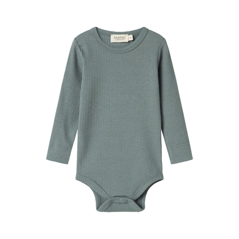 marmar copenhagen long sleeve baby body dusty green
