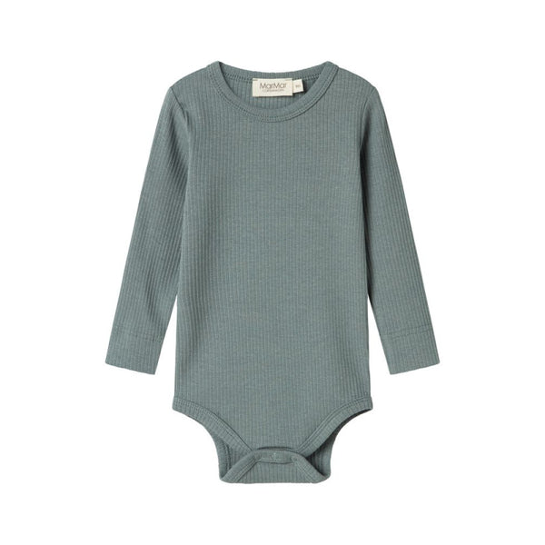 marmar copenhagen long sleeve baby body dusty green