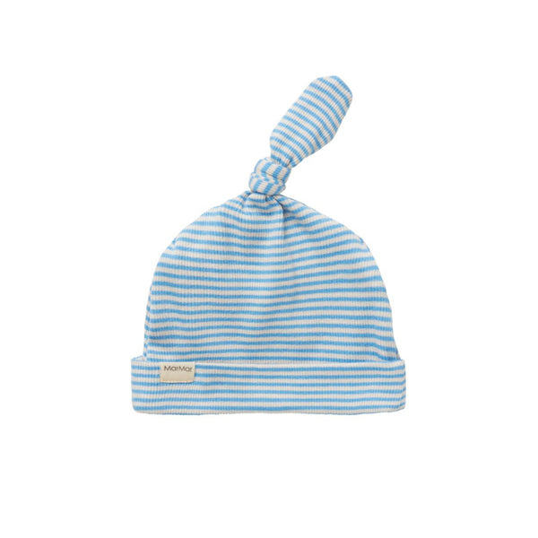 marmar copenhagen aiki baby hat light blue stripe