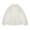 louis louise ophelia tunic cotton voile off white